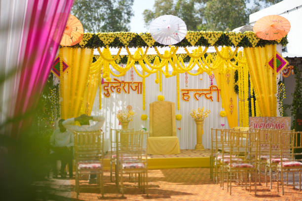 Latest Mehendi and Haldi Setup Ideas 2025
