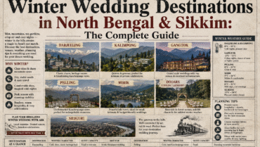 Winter Wedding Destinations in North Bengal & Sikkim: The Complete Guide